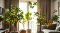 indoor apartment fruit trees