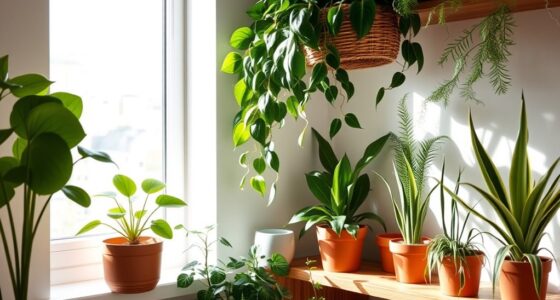 indoor low light houseplants