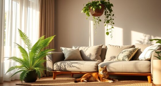 indoor pets and plants
