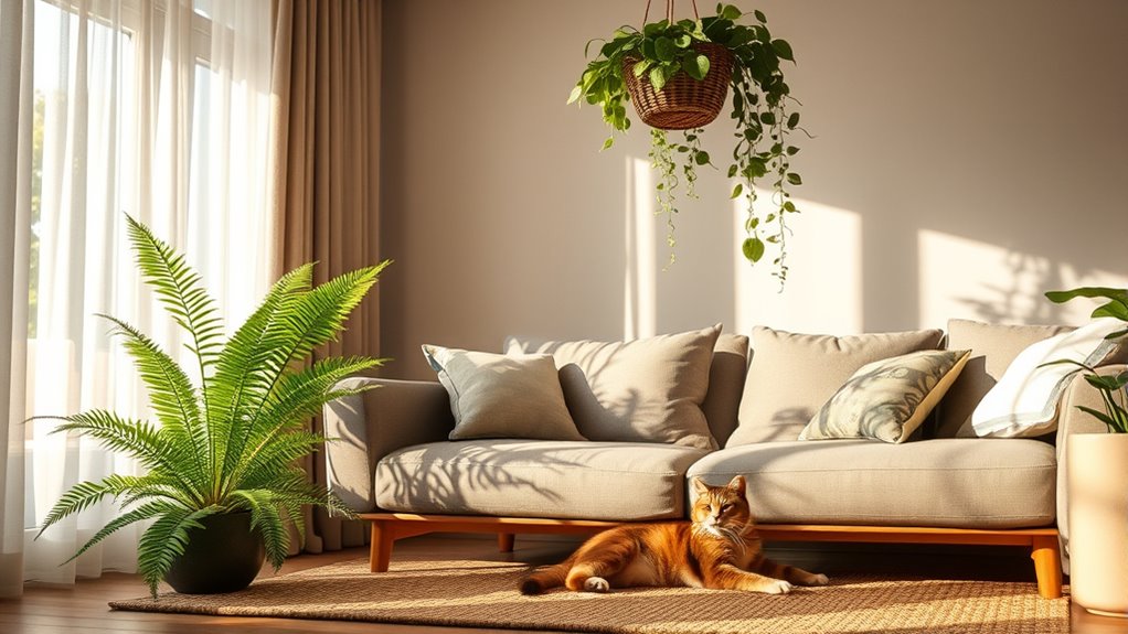 indoor pets and plants