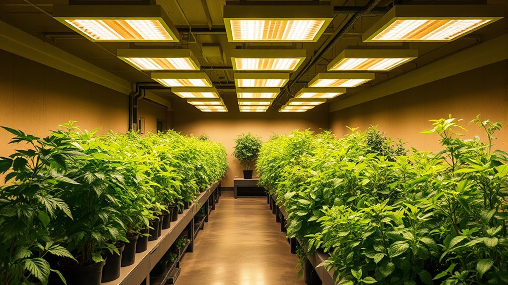 indoor plant grow lighting