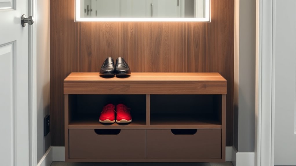 key entryway shoe storage considerations
