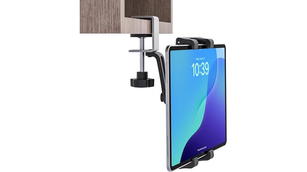 kitchen cabinet tablet mount