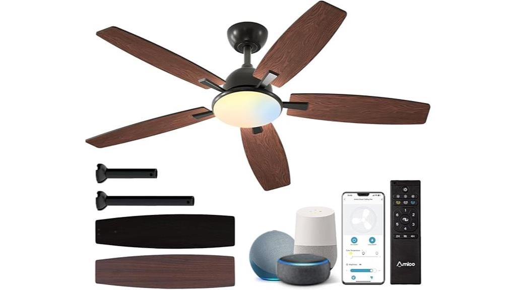large 52 inch smart fan