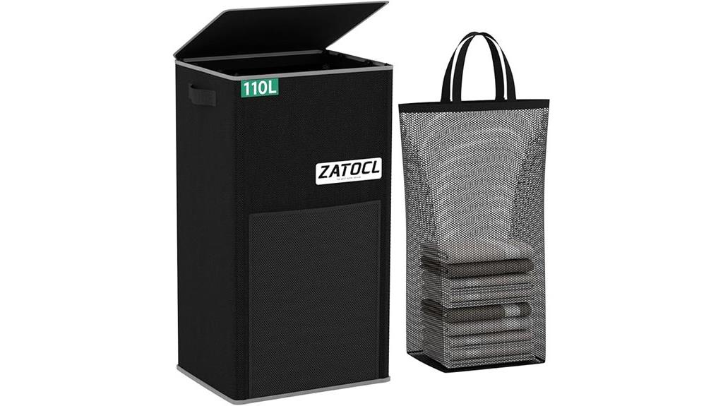 large collapsible laundry basket