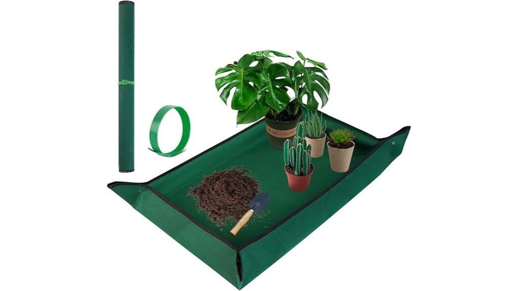 large indoor plant mat
