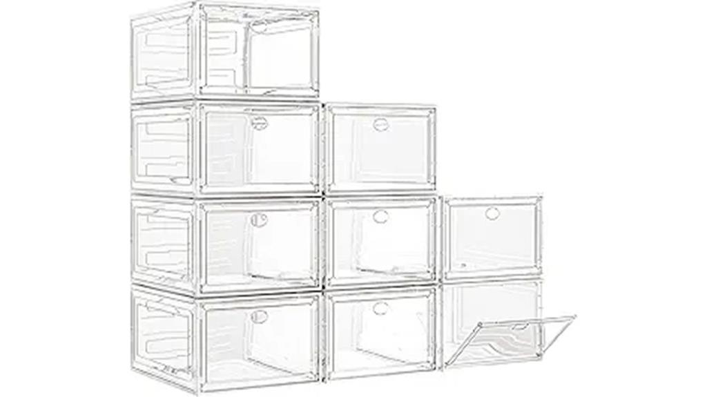 large magnetic shoe boxes