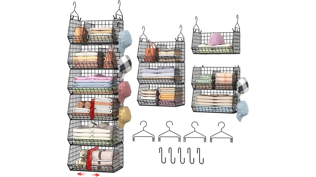large multi tier hanging organizer