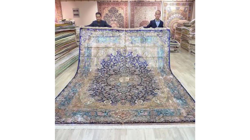 large oriental medallion rug