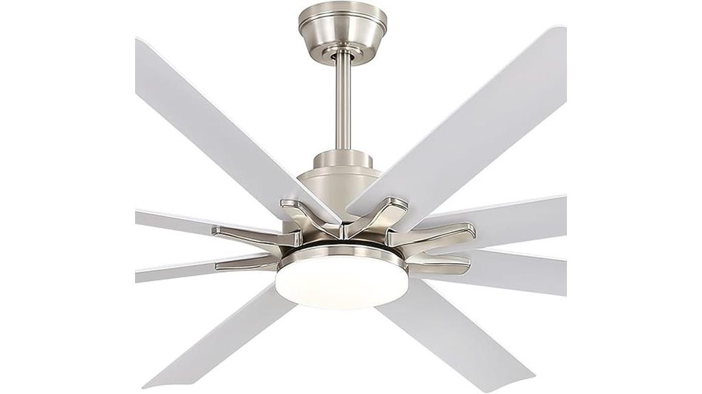 large smart ceiling fan