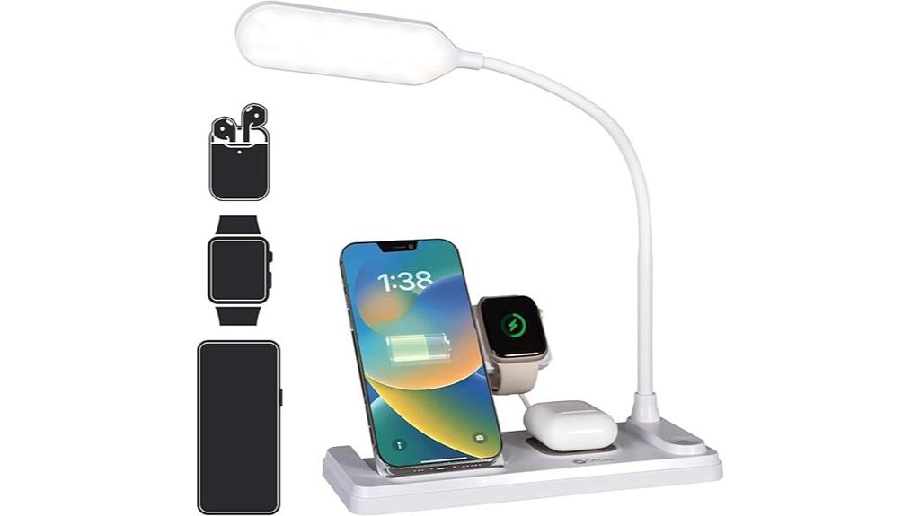 led desk lamp charger