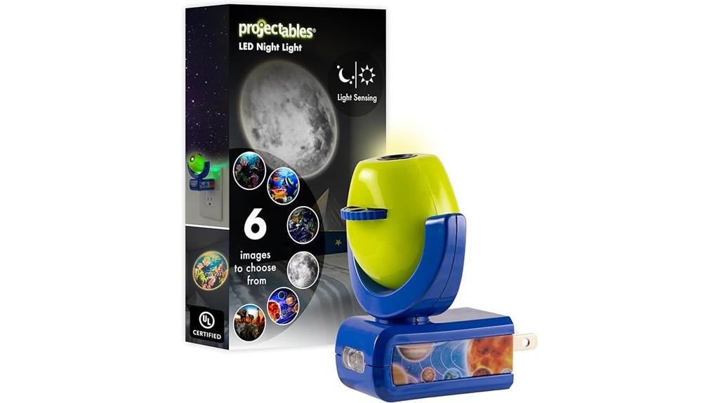 led night light with auto sensor