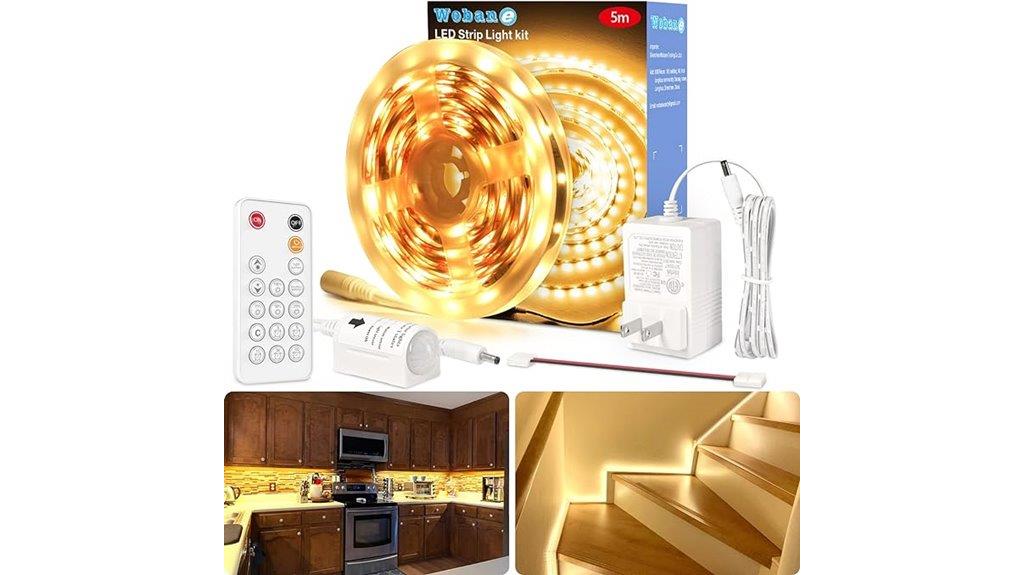led strip with sensor