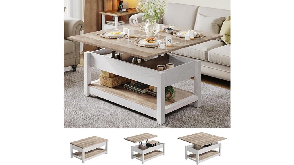 lift top coffee table