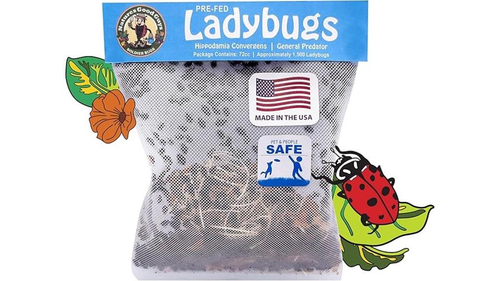 live ladybugs for pest control