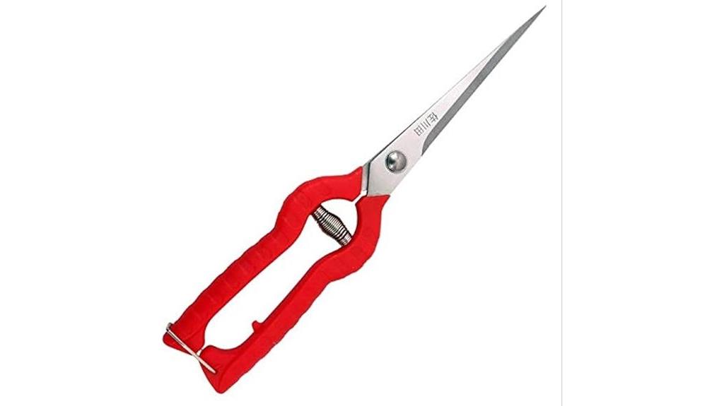 long handle steel pruning shears