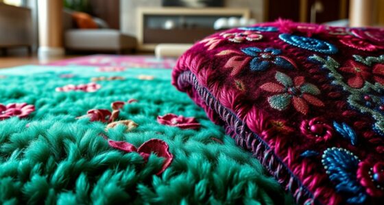 luxurious high knot rugs