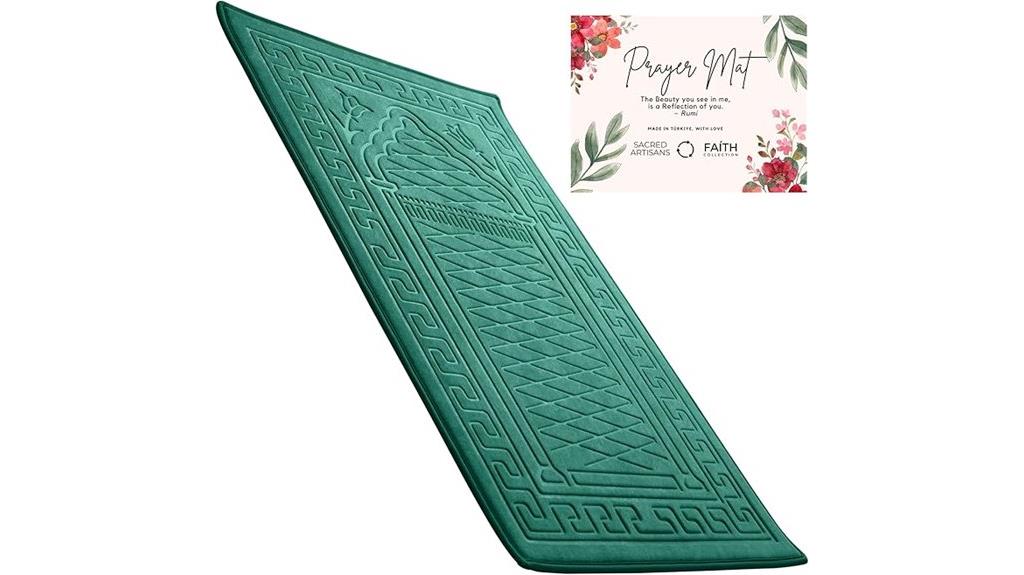 luxury padded prayer mat