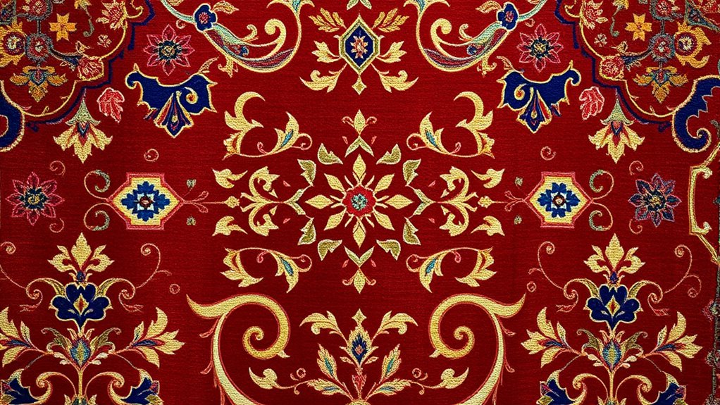 luxury persian silk carpets