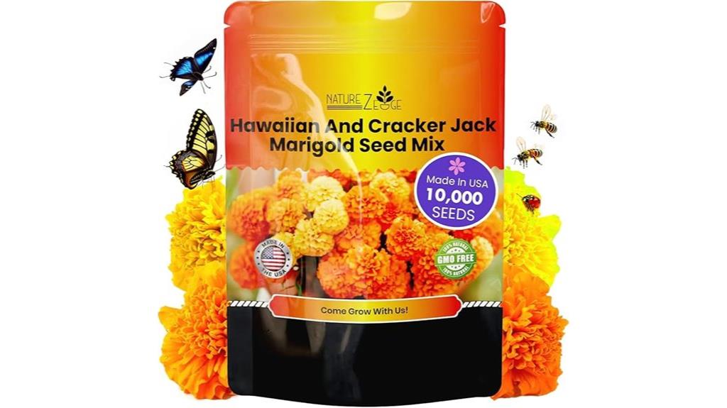 marigold outdoor planting seeds