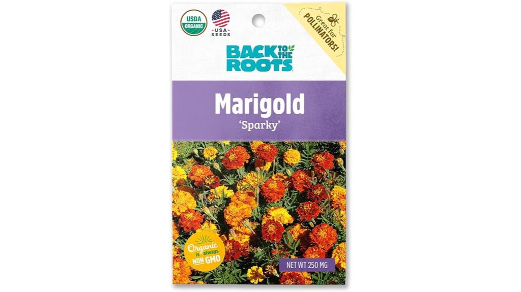 marigold seed packet sparky 420mg