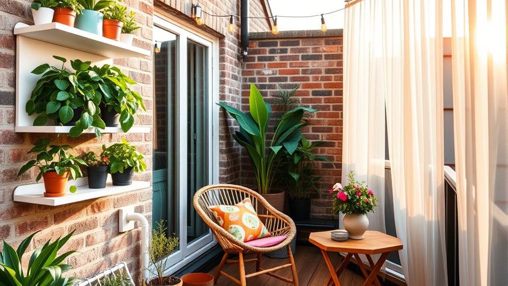maximize balcony comfort and style