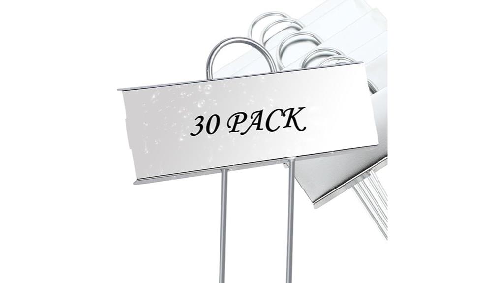 metal plant labels 30 pack