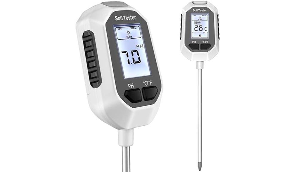 multi function soil moisture meter