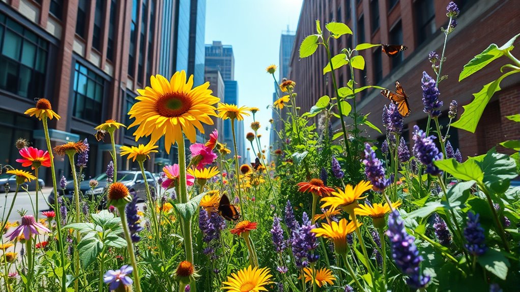 native plants support urban pollinators