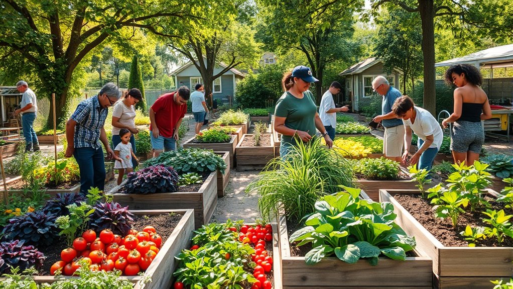 neighborhood cooperative gardening