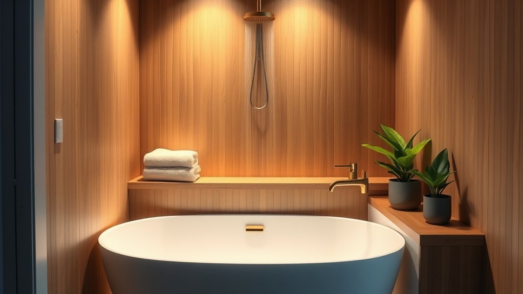 optimize lighting and storage
