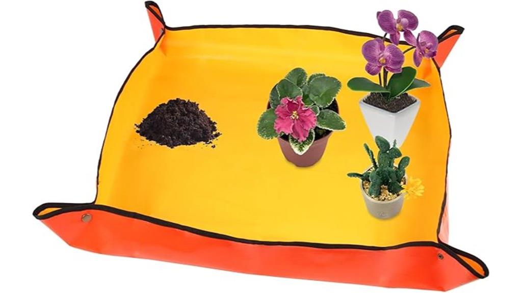 orange 30x30 plant mat