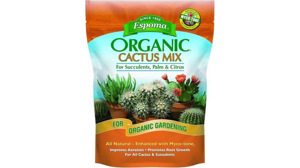 organic cactus soil mix