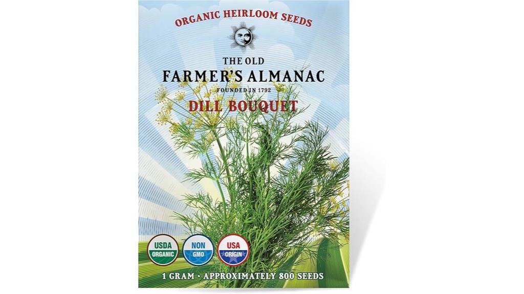 organic dill seeds
