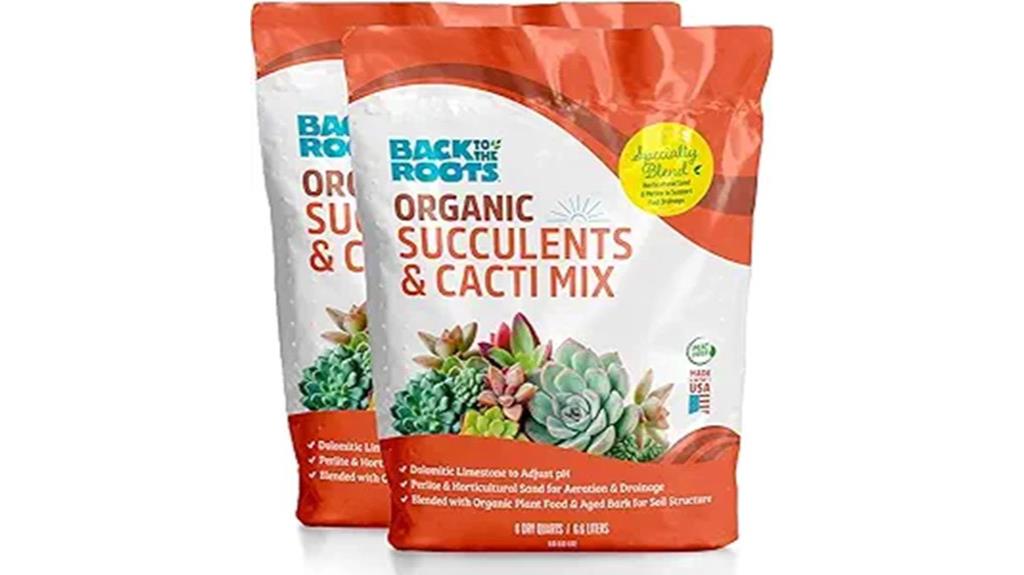 organic succulent cactus mix