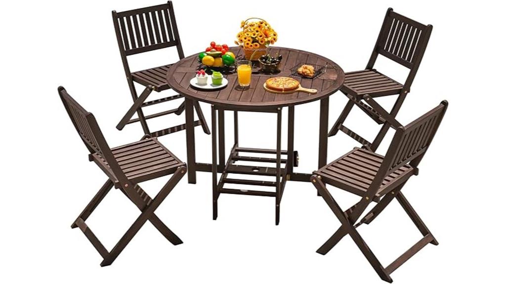 outdoor dining patio set