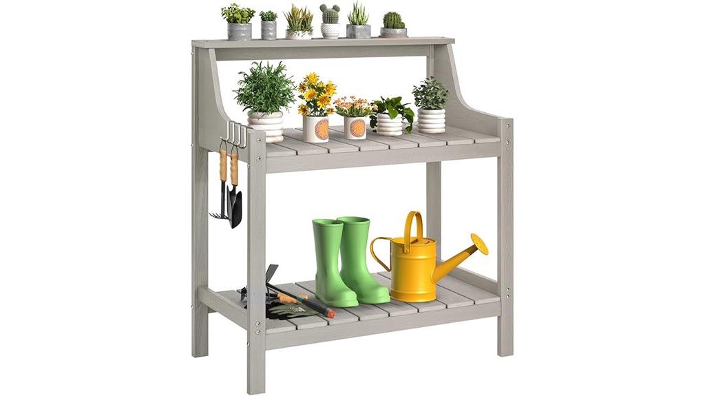 outdoor garden work station