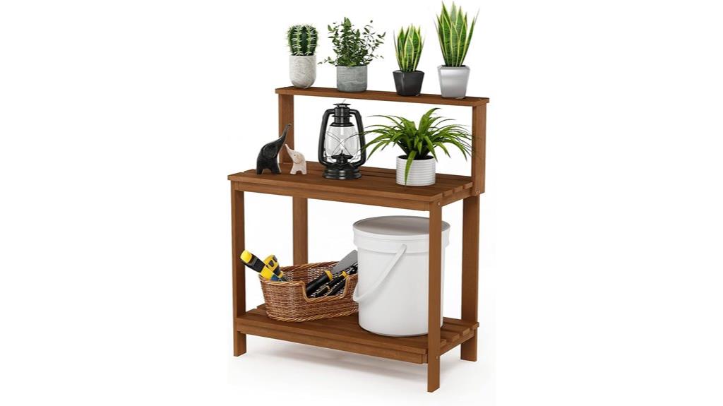 outdoor garden work station