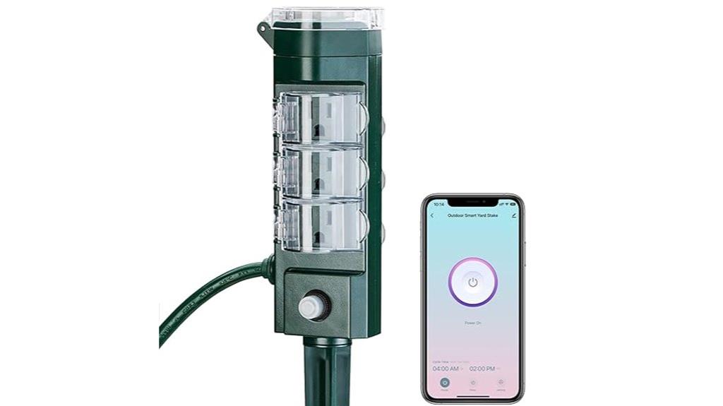 outdoor wifi smart outlet