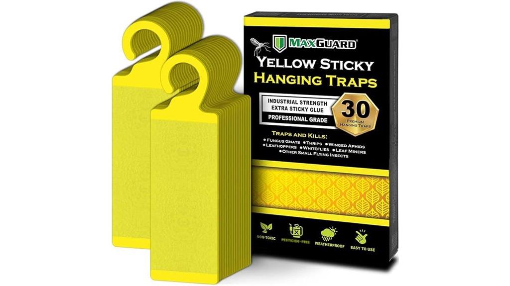pack of 30 yellow insect traps