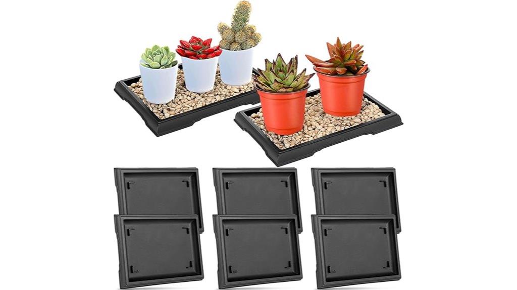pink bonsai humidity trays