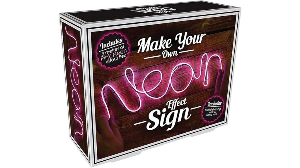 pink neon led rope
