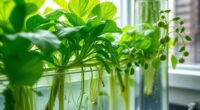 plants sharing water success