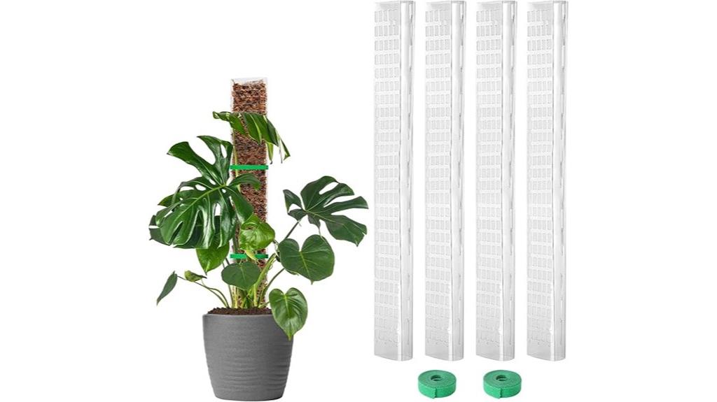 plastic moss poles set