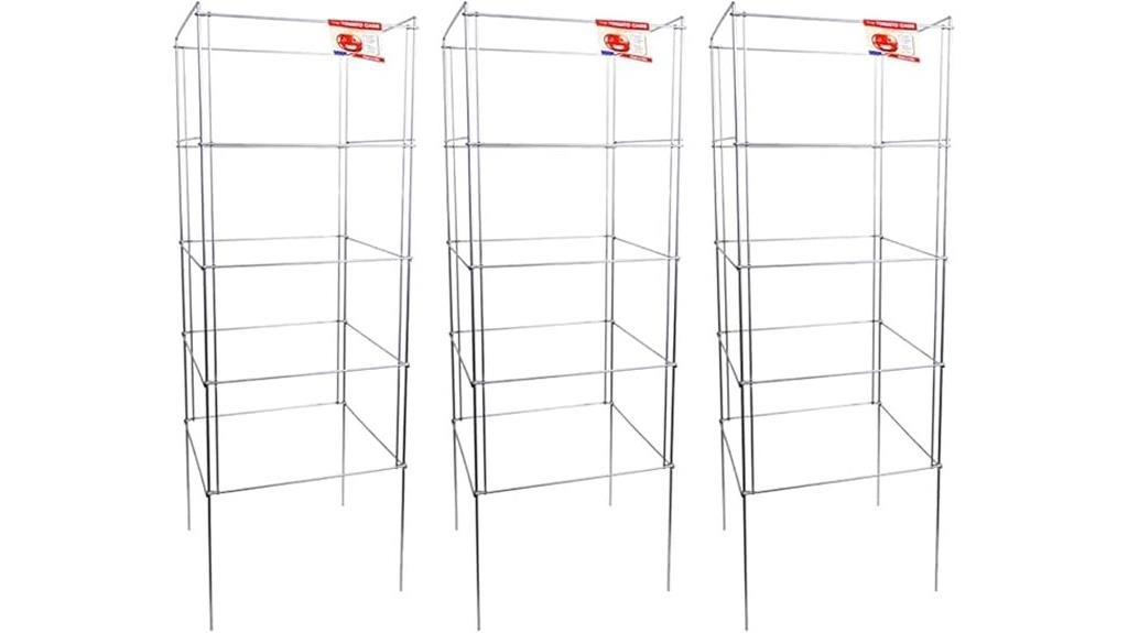 portable cedar tomato cages