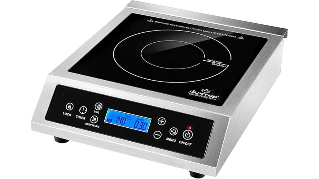 portable touch lcd cooktop