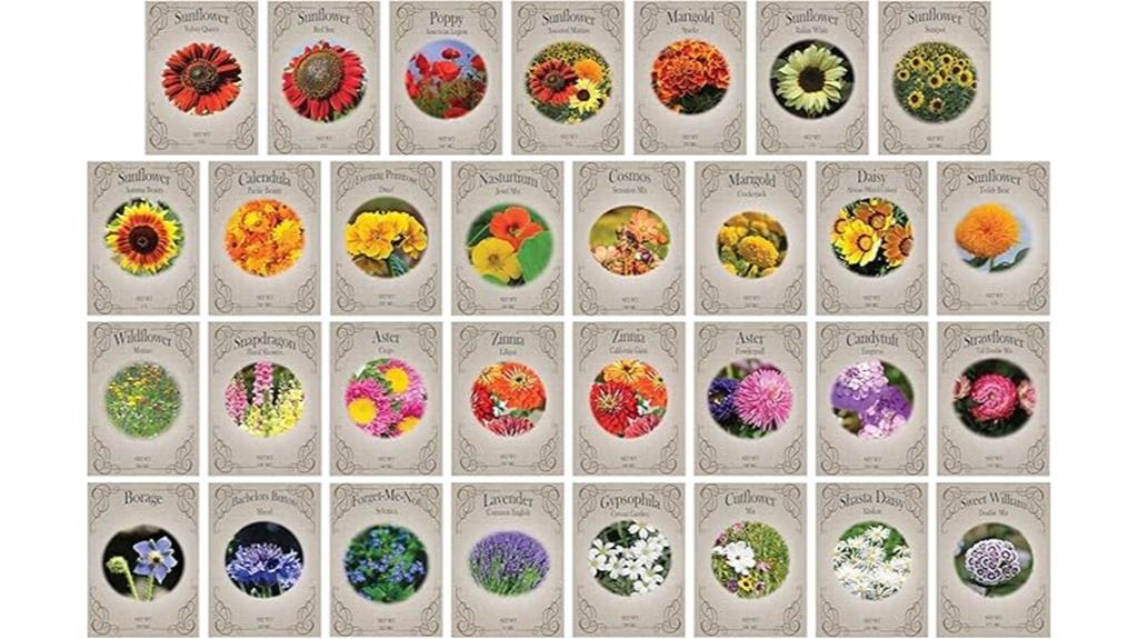 premium flower seed collection
