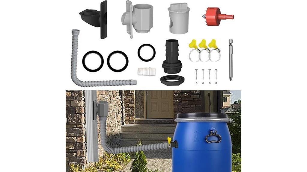 rainwater flow control system