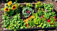 raised bed companion planting