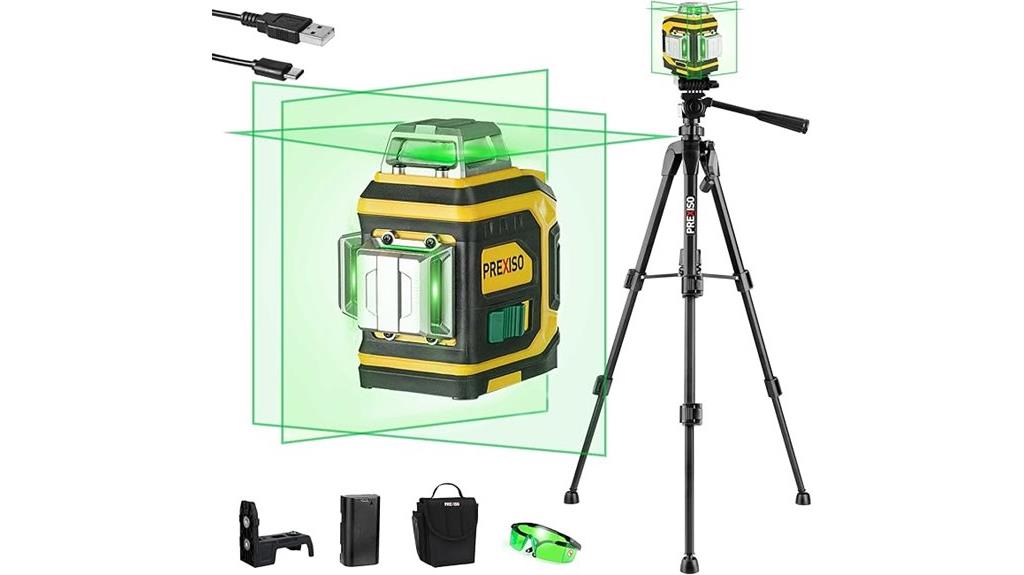 rechargeable green laser level